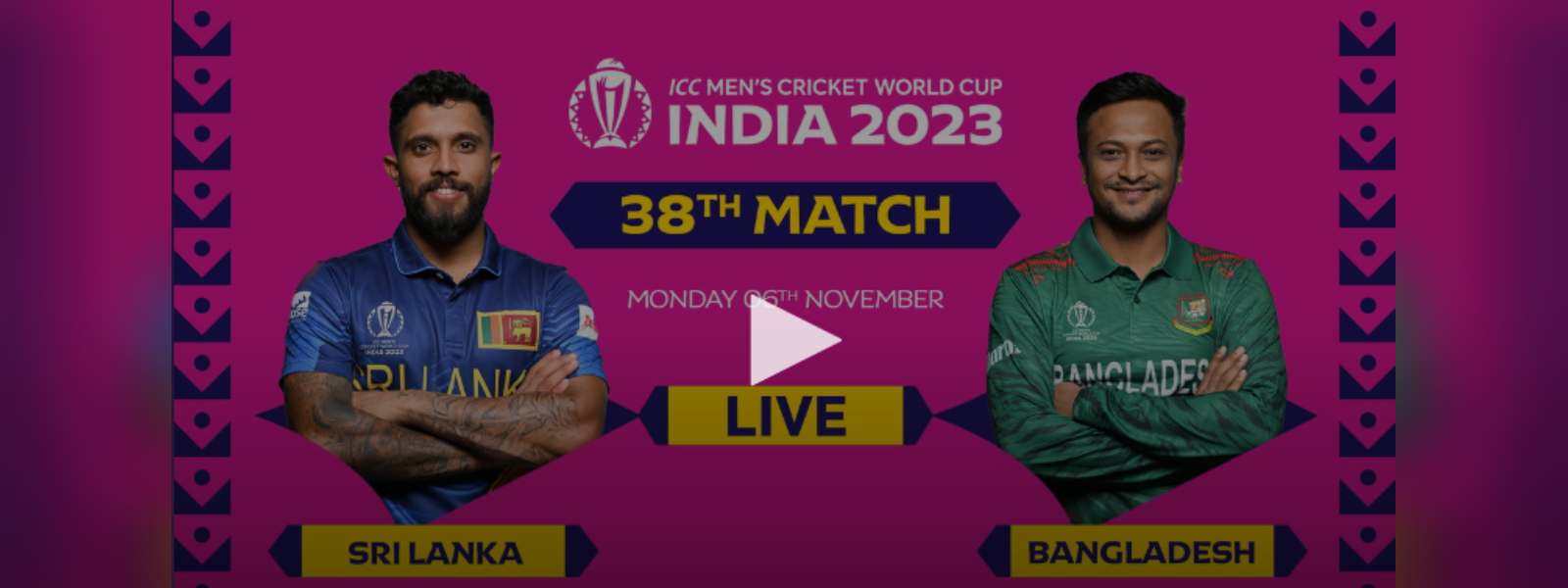 Live: Sri Lanka vs Bangladesh – ICC world Cup 2023